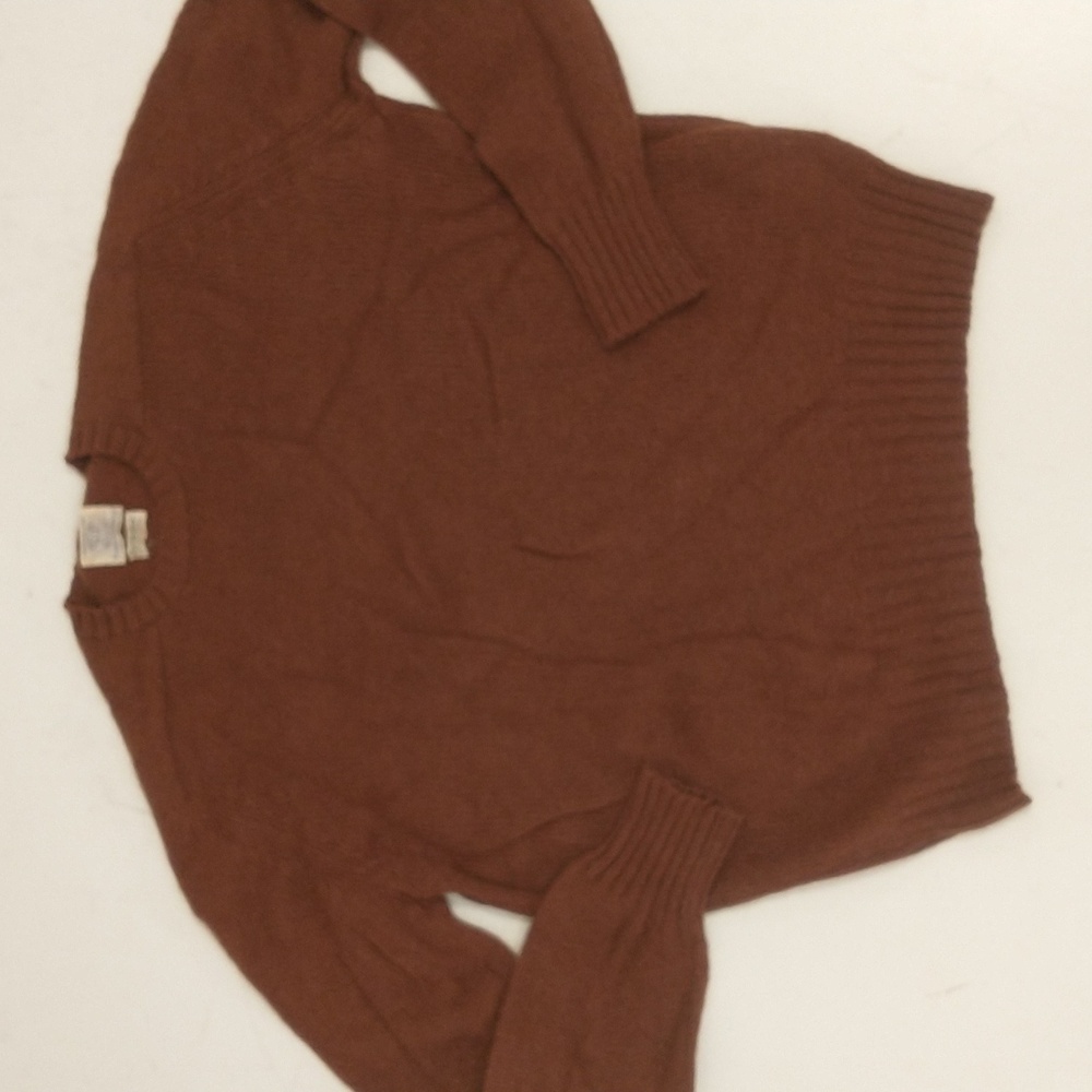 Vintage Shetland Wool Pullover Crewneck Sweater Scottish Made In Scotland
